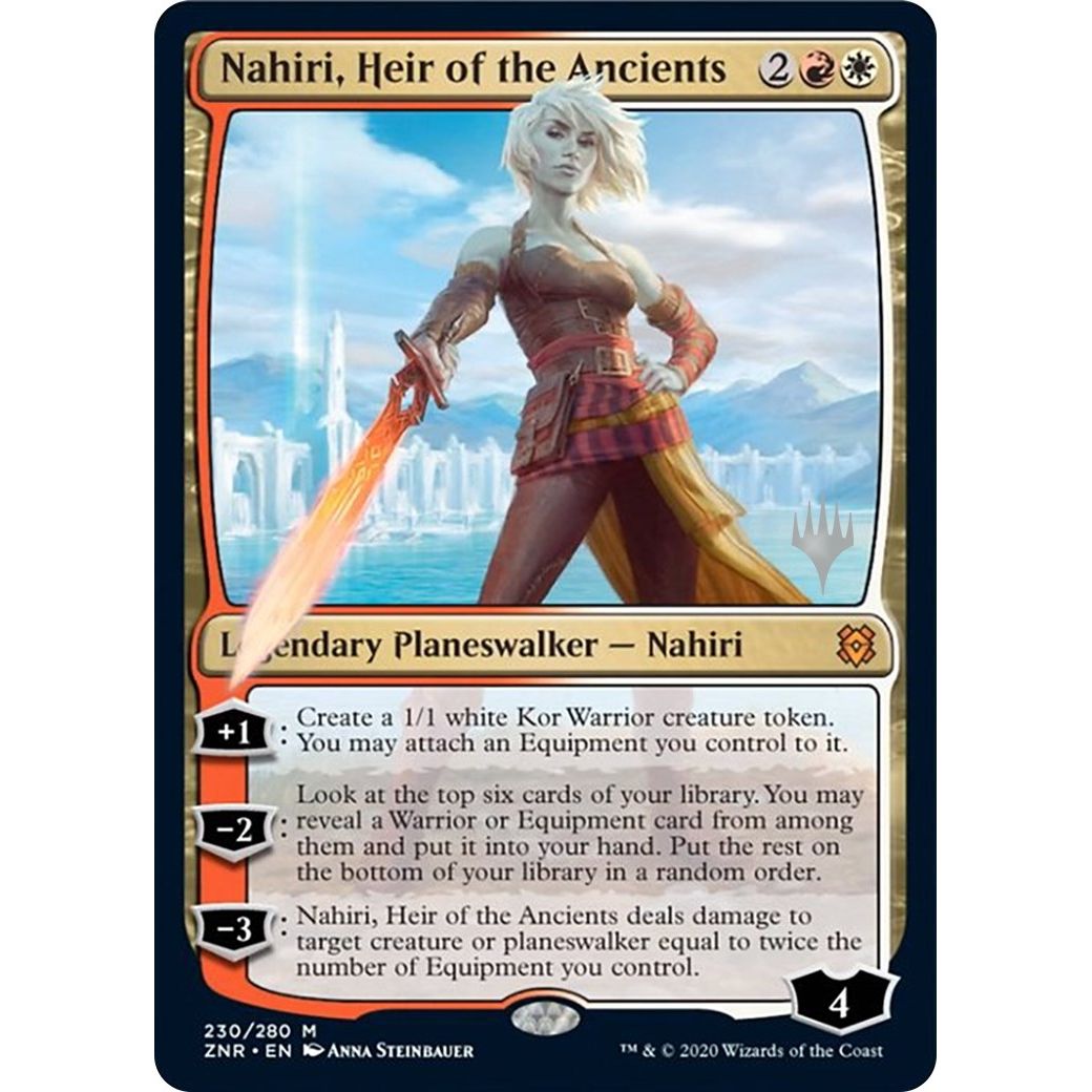 Image for Nahiri, Heir of the Ancients (230) (PPZNR) - Magic: The Gathering