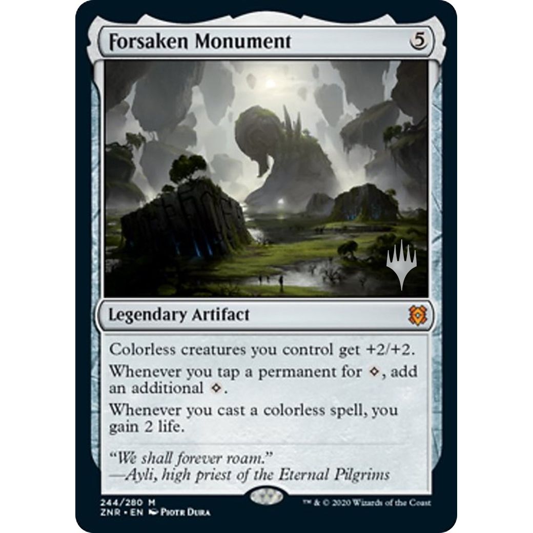 Image for Forsaken Monument (244) (PPZNR) - Magic: The Gathering