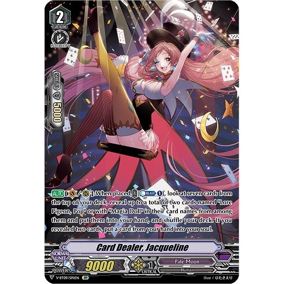 Image for Card Dealer, Jacqueline (SP) (V-BT09/SP11EN) (V-BT09) - Cardfight Vanguard