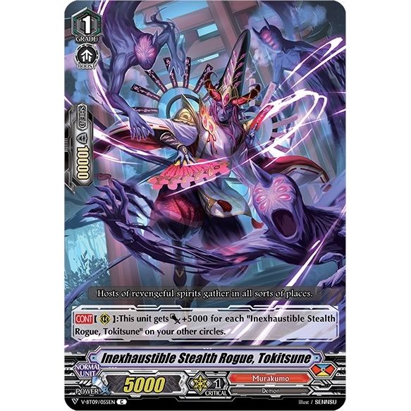 Image for Inexhaustible Stealth Rogue, Tokitsune (V-BT09/055EN) (V-BT09) - Cardfight Vanguard