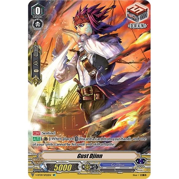 Image for Gust Djinn (SP) (V-BT09/SP22EN) (V-BT09) - Cardfight Vanguard