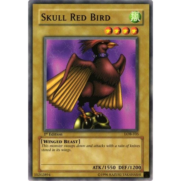 Image for Skull Red Bird (LOB-105) (LOB) - YuGiOh