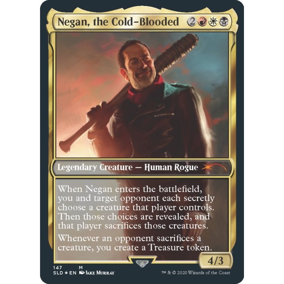 Image for Negan, the Cold-Blooded (147) (SLD) - Magic: The Gathering