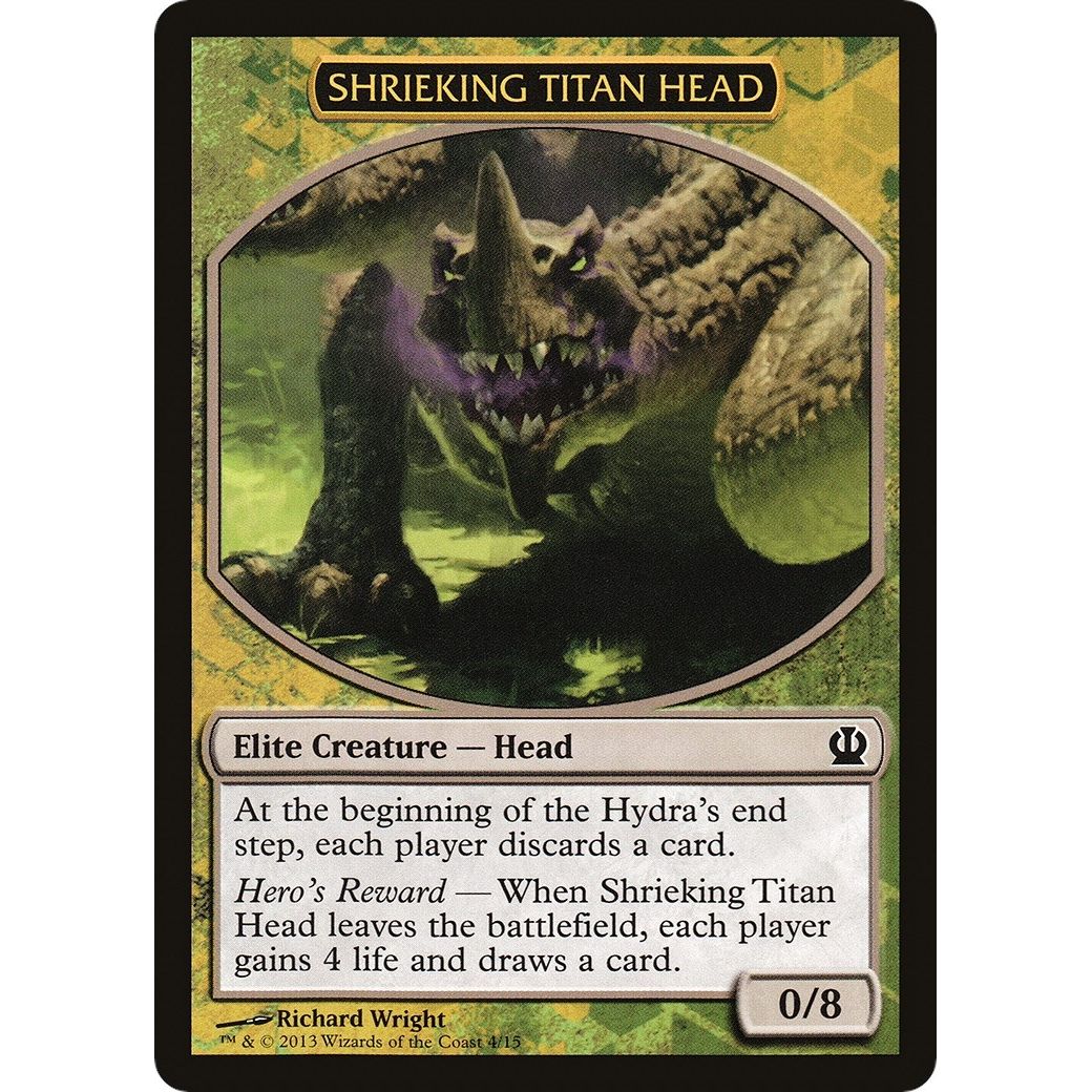 Image for Shrieking Titan Head (4) (HERO) - Magic: The Gathering