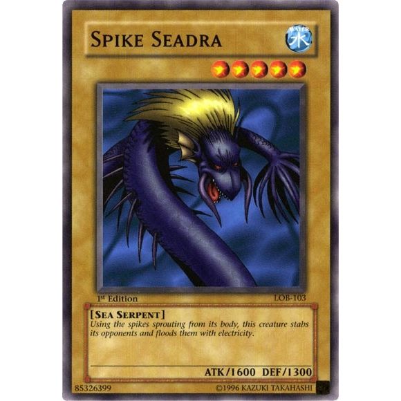 Image for Spike Seadra (LOB-103) (LOB) - YuGiOh