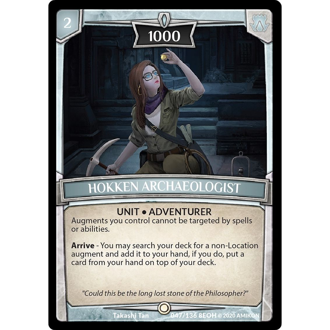 Image for Hokken Archaeologist (47/136 8EOH) (EOH) - Argent Saga TCG