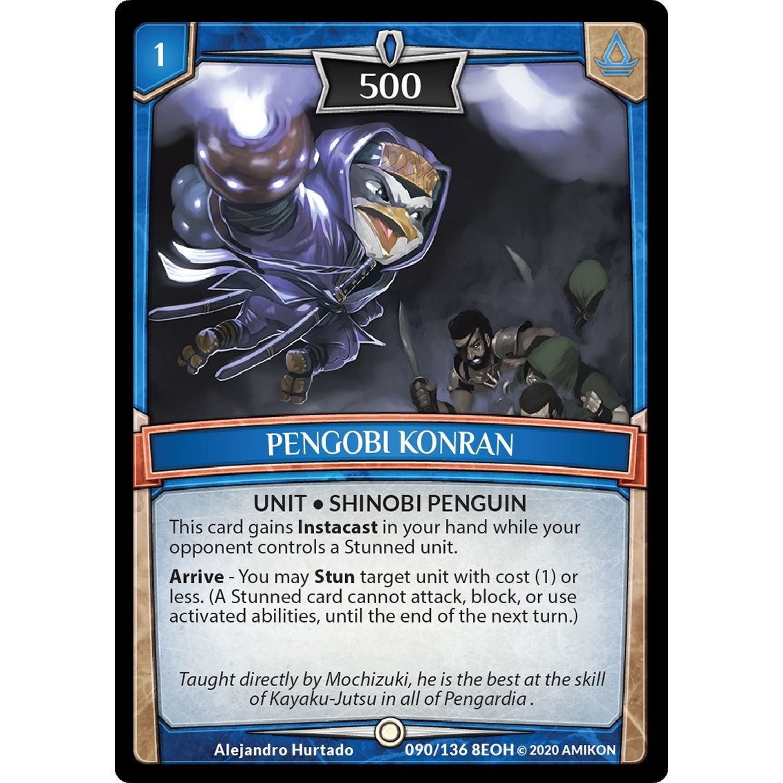 Image for Pengobi Konran (90/136 8EOH) (EOH) - Argent Saga TCG