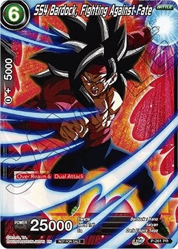 Image for SS4 Bardock, Fighting Against Fate (P-261) (TPR) - Dragon Ball Super: Masters