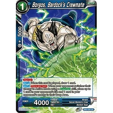 Image for Borgos, Bardock's Crewmate (DB3-040) (DB3) - Dragon Ball Super: Masters