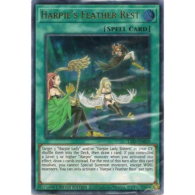 Image for Harpie's Feather Rest (LART-EN029) (LART) - YuGiOh