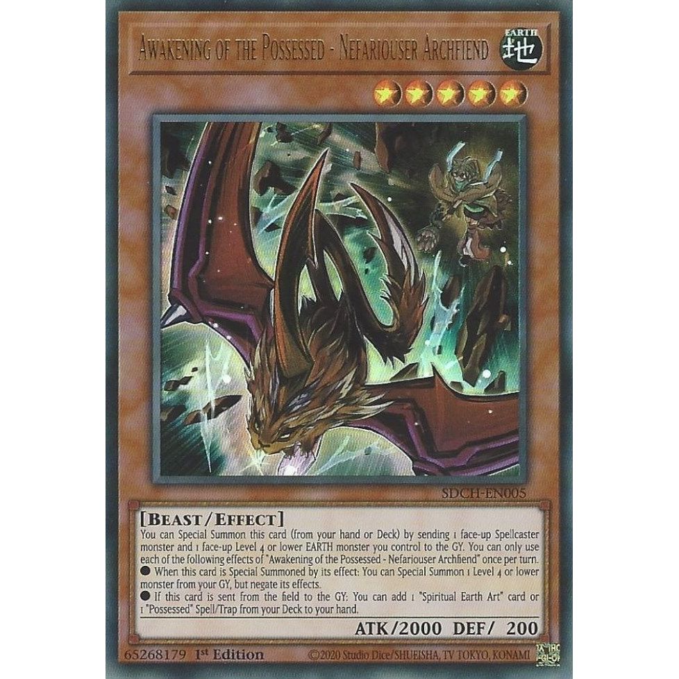 Image for Awakening of the Possessed - Nefariouser Archfiend (SDCH-EN005) (SDCH) - YuGiOh