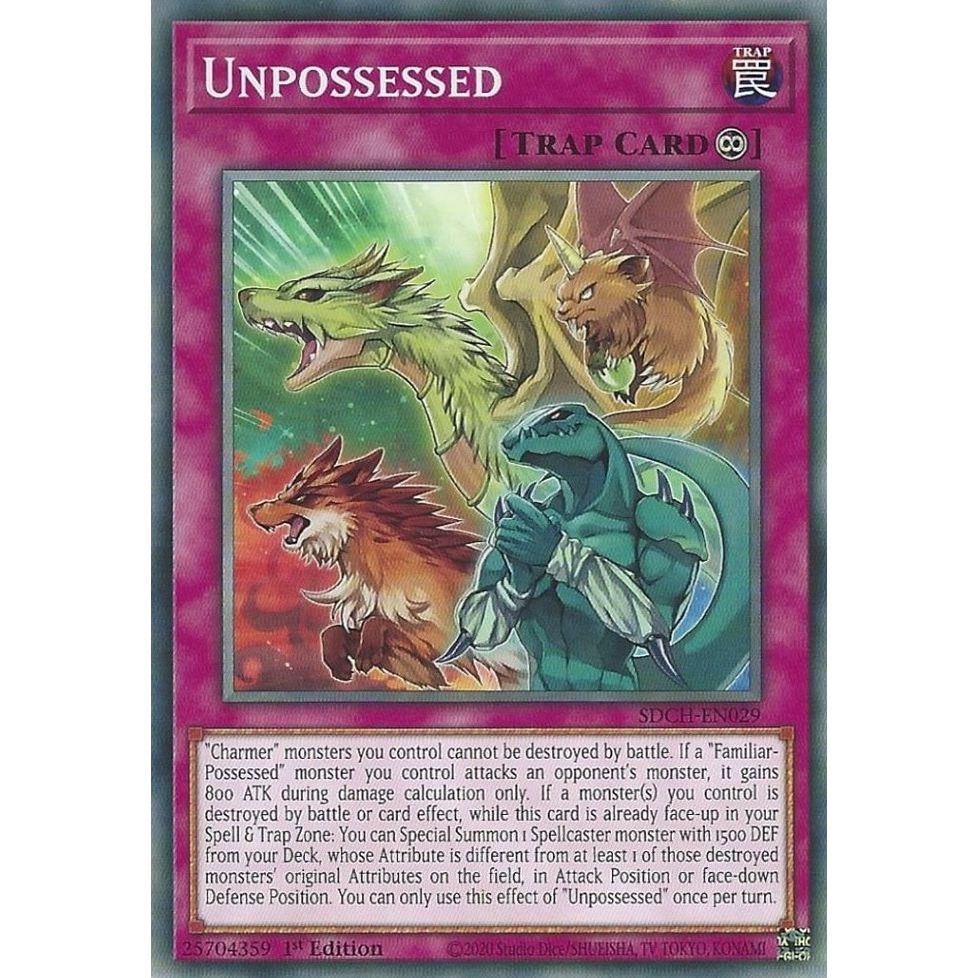 Image for Unpossessed (SDCH-EN029) (SDCH) - YuGiOh