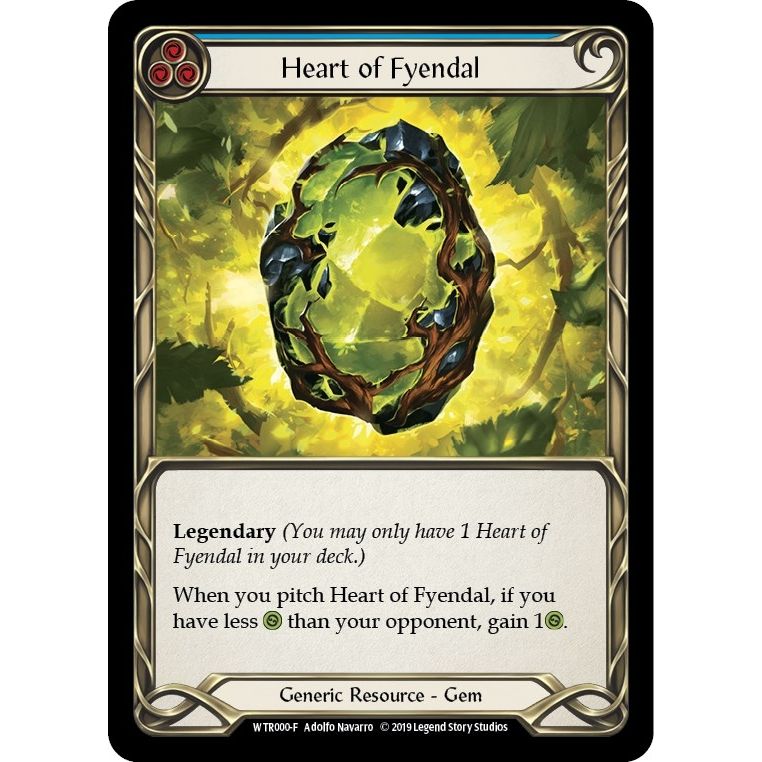 Image for Heart of Fyendal (WTR000) (WTR) - Flesh and Blood TCG