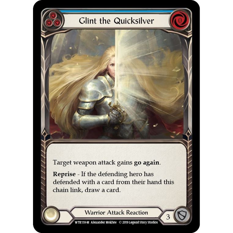 Image for Glint the Quicksilver (WTR118) (WTR) - Flesh and Blood TCG