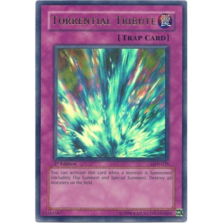 Image for Torrential Tribute (LON-025) (LON) - YuGiOh
