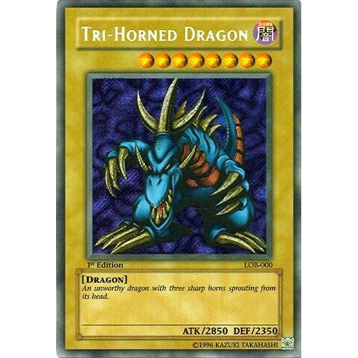 Image for Tri-Horned Dragon (LOB-000) (LOB-000) (LOB) - YuGiOh