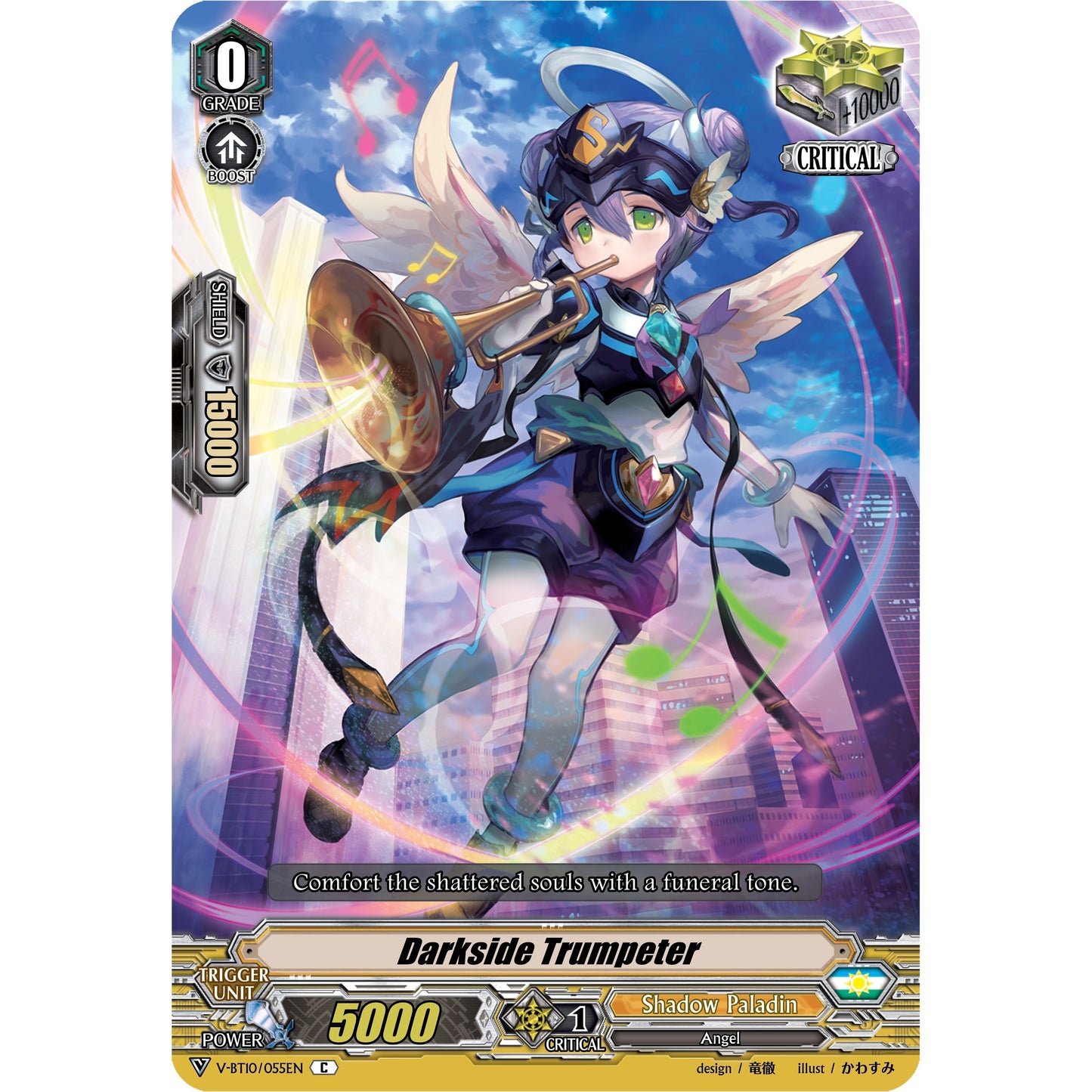 Image for Darkside Trumpeter (V-BT10/055EN) (V-BT10) - Cardfight Vanguard