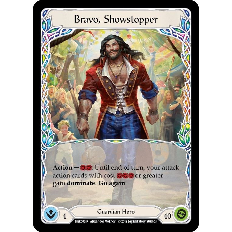 Image for Bravo, Showstopper - HER002 (HER002) (PR) - Flesh and Blood TCG