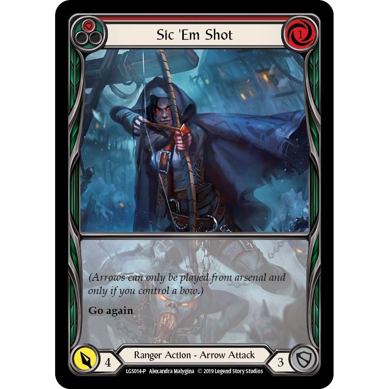 Image for Sic 'Em Shot (Red) - LGS014 (LGS014) (PR) - Flesh and Blood TCG
