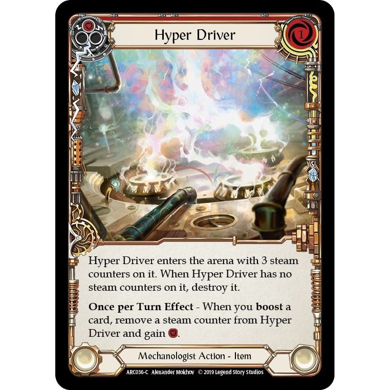 Image for Hyper Driver (ARC036) (ARC) - Flesh and Blood TCG