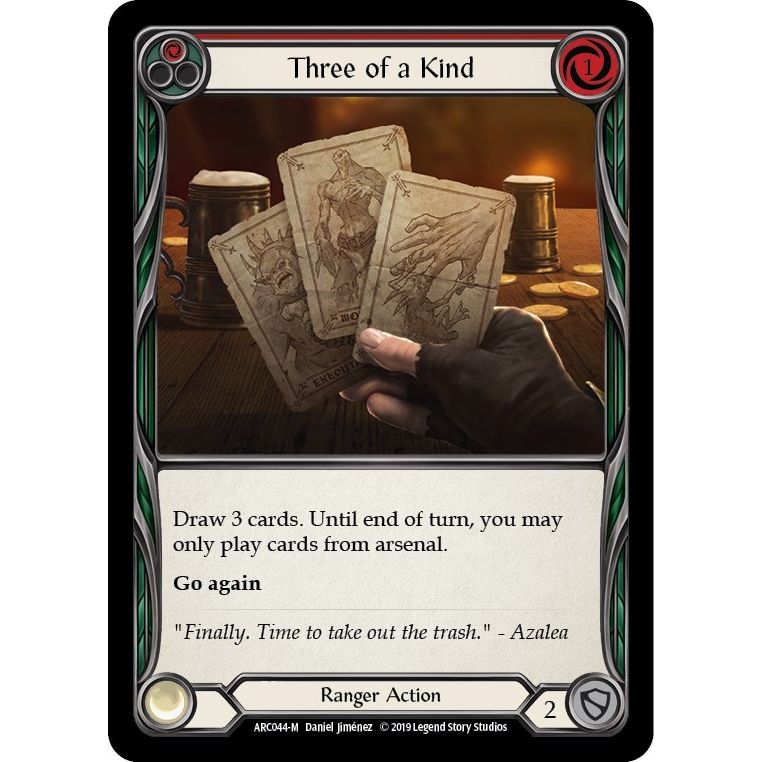 Image for Three of a Kind (ARC044) (ARC) - Flesh and Blood TCG