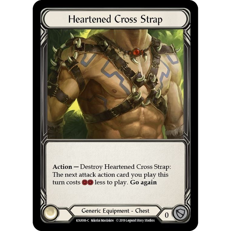 Image for Heartened Cross Strap (KSU006) (KSU) - Flesh and Blood TCG
