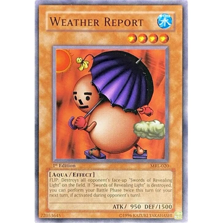 Image for Weather Report (MRL-020) (MRL-EN) - YuGiOh