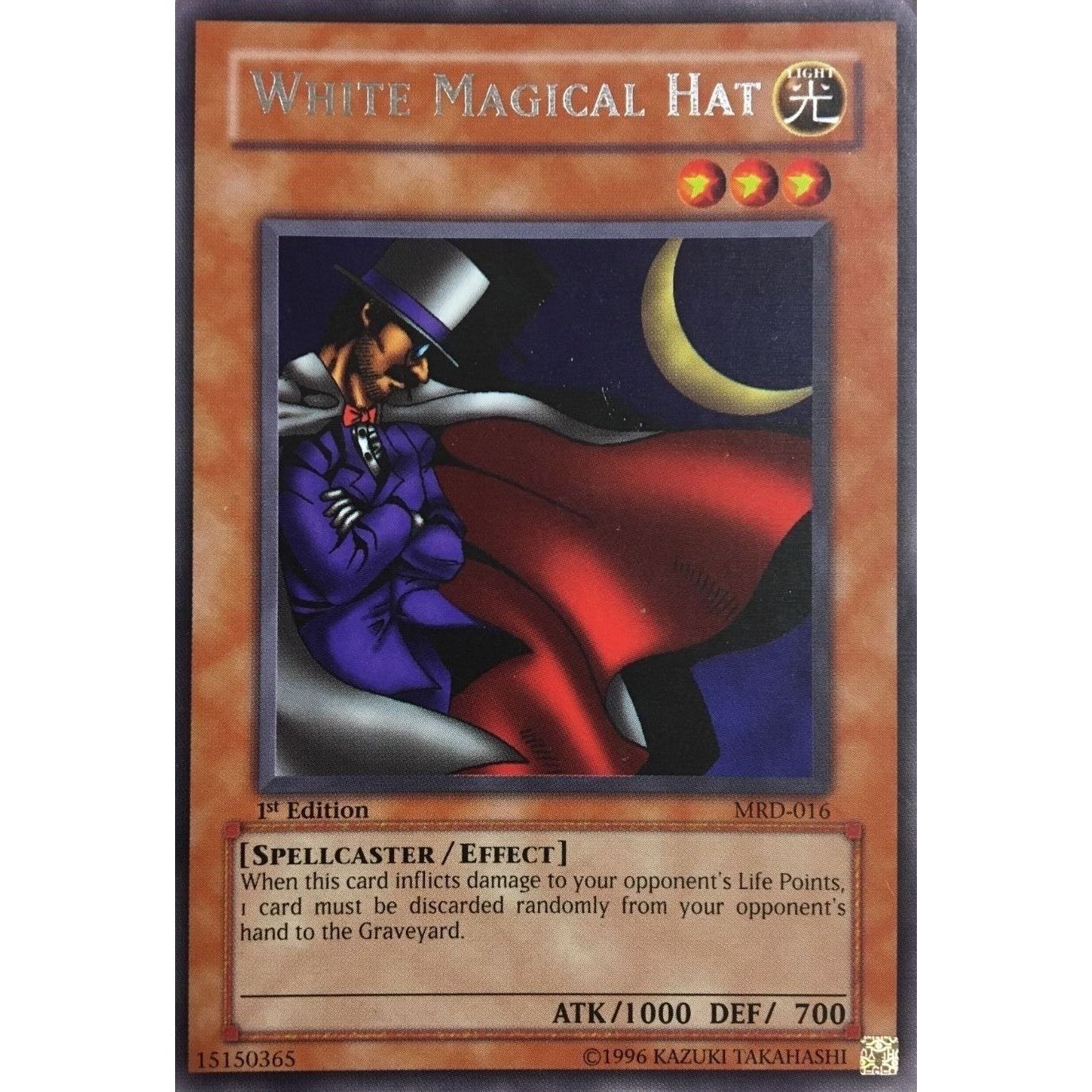 Image for White Magical Hat (MRD-016) (MRD) - YuGiOh