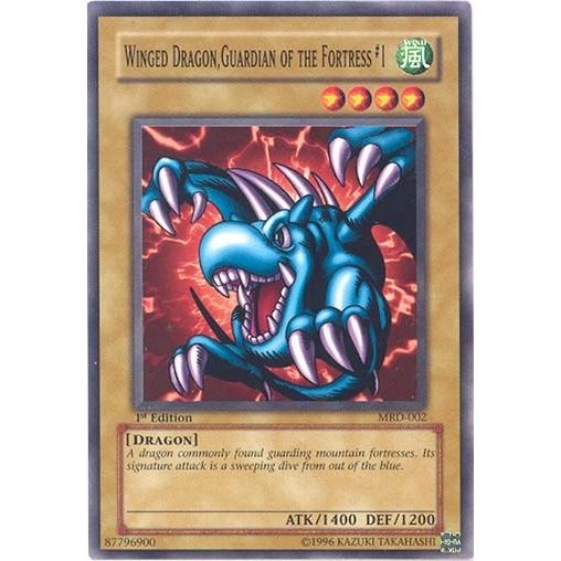 Image for Winged Dragon, Guardian of the Fortress #1 (MRD-002) (MRD) - YuGiOh