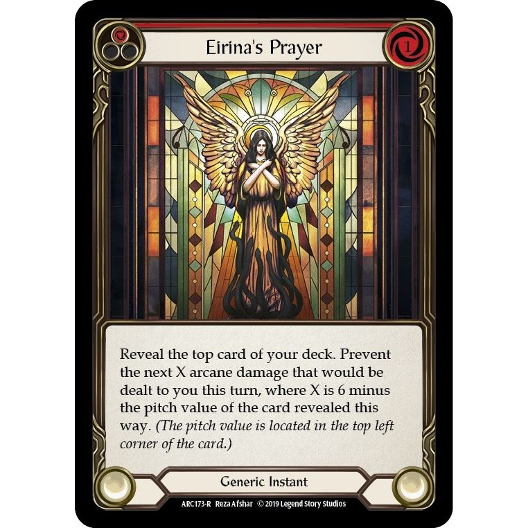 Image for Eirina's Prayer (Red) (ARC173) (ARC) - Flesh and Blood TCG