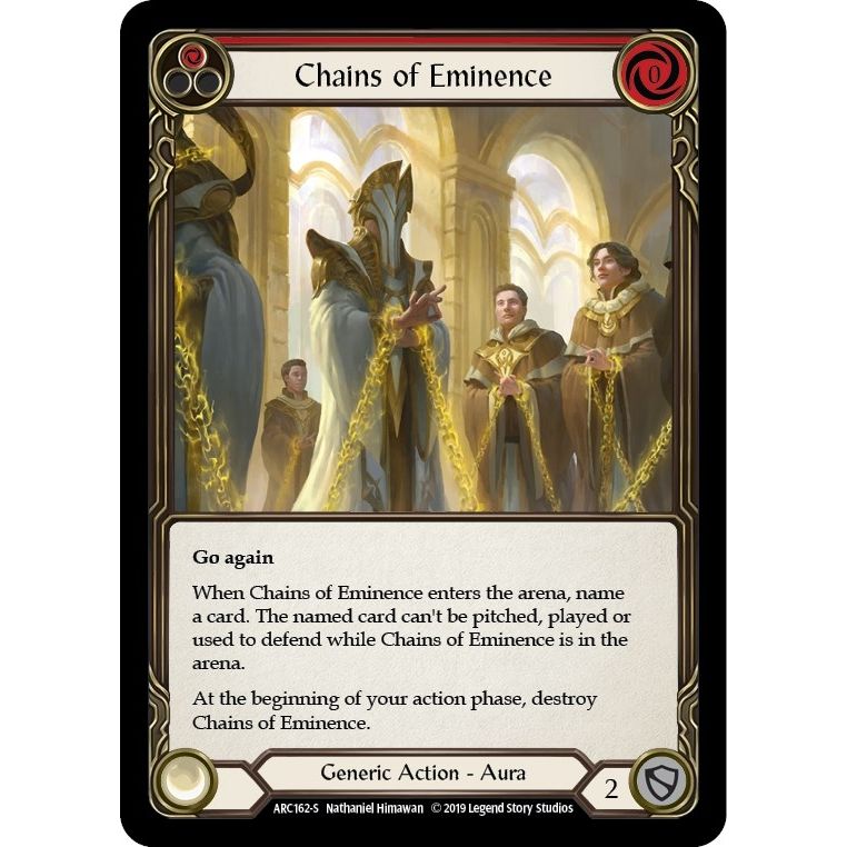 Image for Chains of Eminence (ARC162) (ARC) - Flesh and Blood TCG