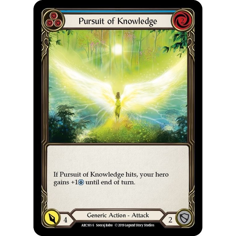 Image for Pursuit of Knowledge (ARC161) (ARC) - Flesh and Blood TCG