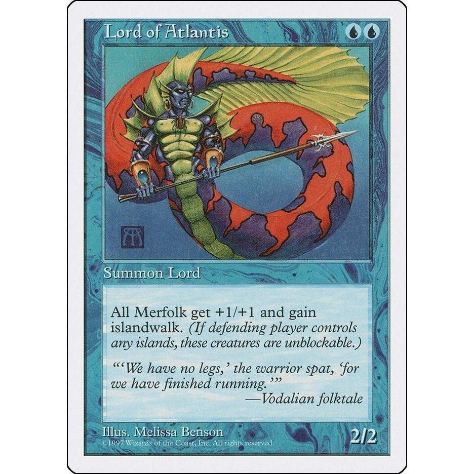 Image for Lord of Atlantis (5ED) - Magic: The Gathering