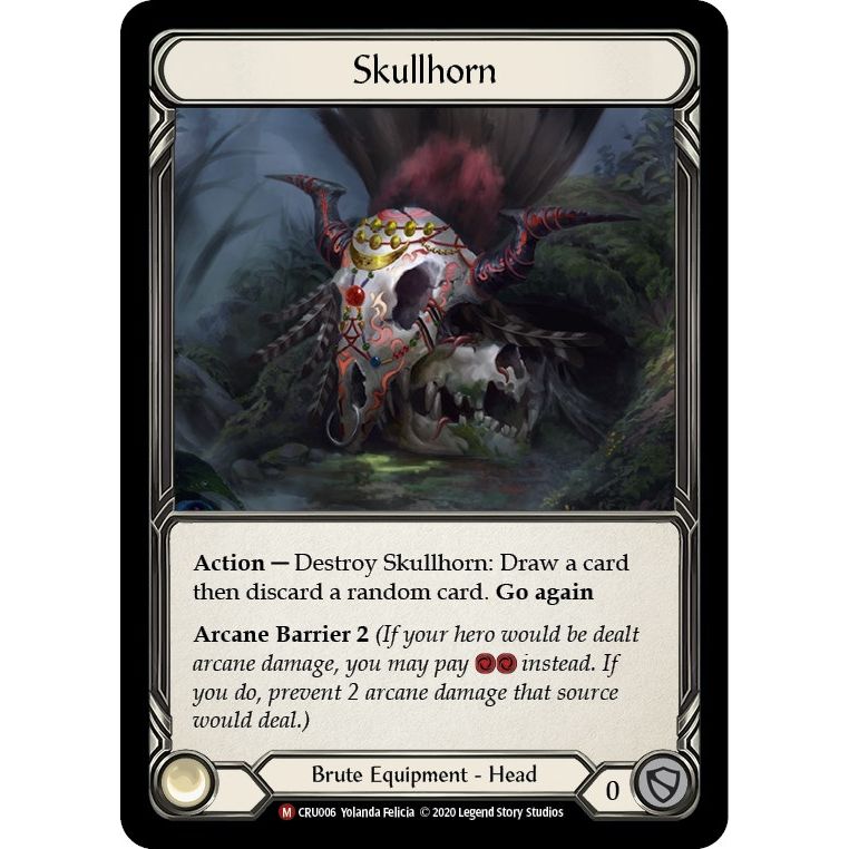 Image for Skullhorn (CRU006) (CRU) - Flesh and Blood TCG