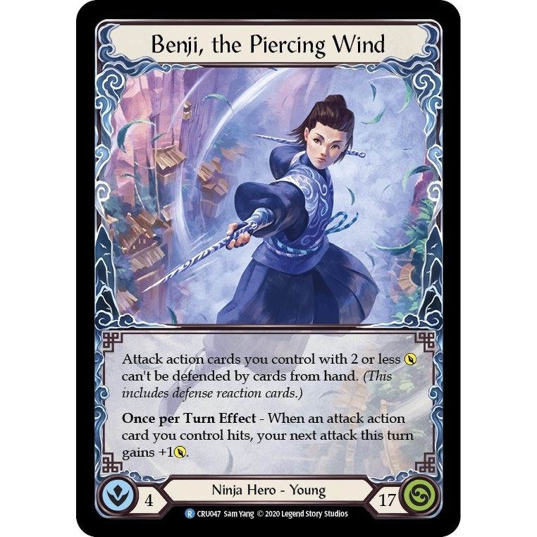Image for Benji, the Piercing Wind (CRU047) (CRU) - Flesh and Blood TCG
