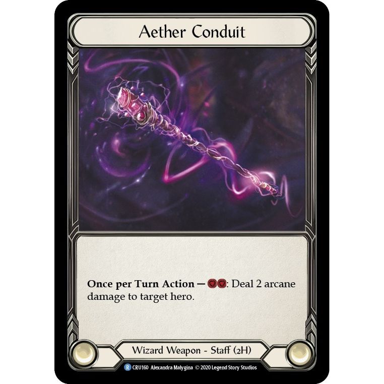 Image for Aether Conduit (CRU160) (CRU) - Flesh and Blood TCG