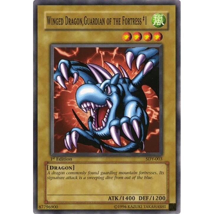 Image for Winged Dragon, Guardian of the Fortress #1 (SDY-003) (SDY) - YuGiOh