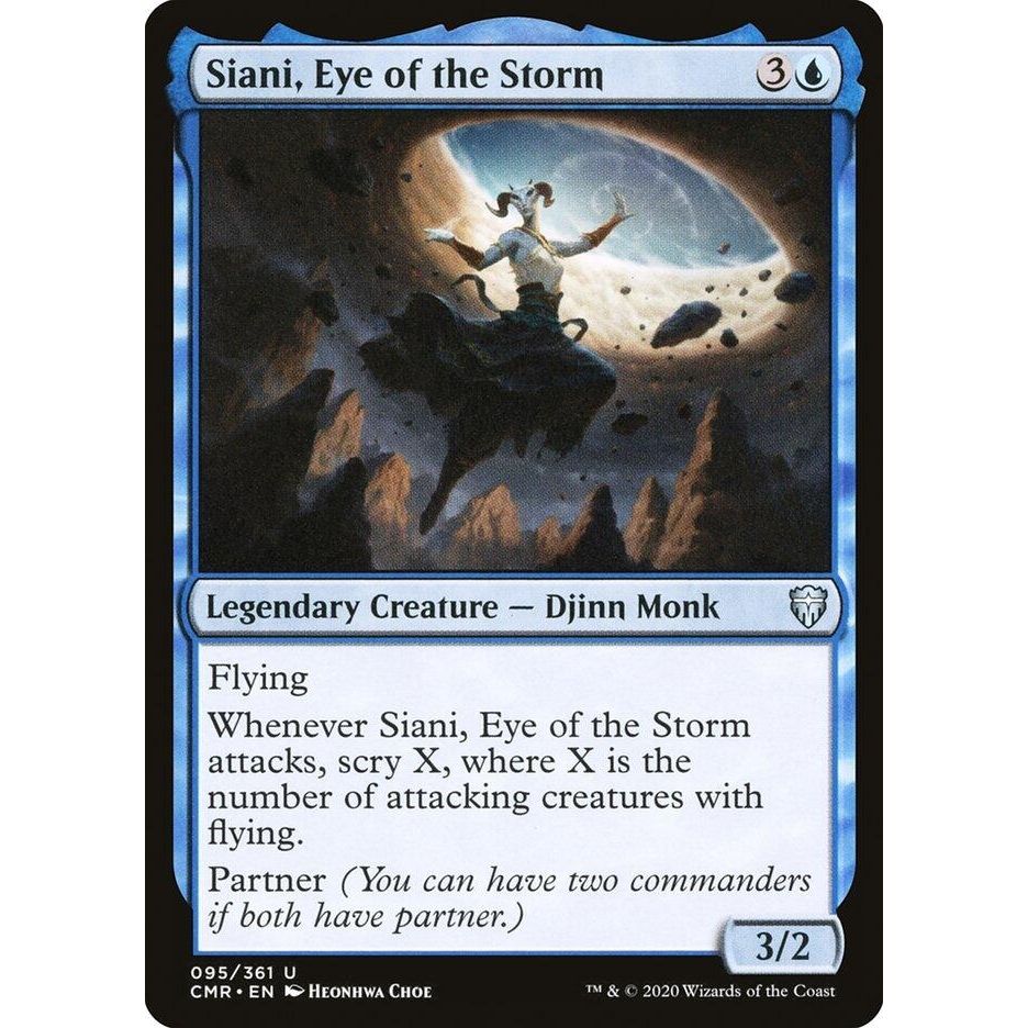 Image for Siani, Eye of the Storm (95) (CMR) - Magic: The Gathering