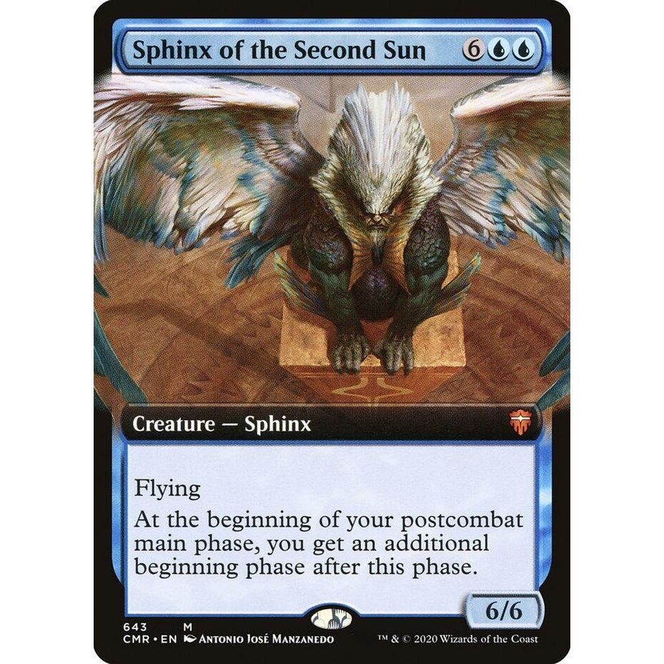 Image for Sphinx of the Second Sun (Extended Art) (643) (CMR) - Magic: The Gathering