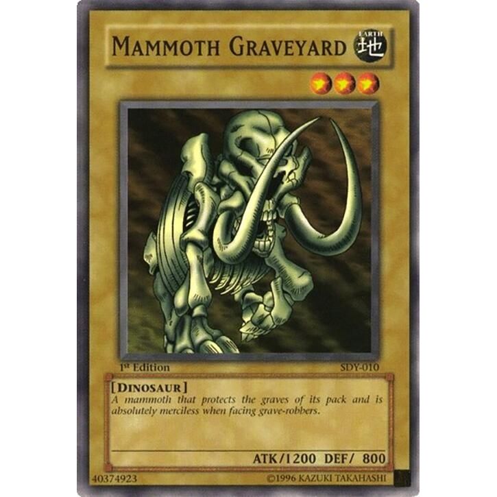 Image for Mammoth Graveyard (SDY-010) (SDY) - YuGiOh