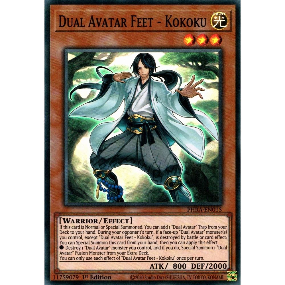 Image for Dual Avatar Feet - Kokoku (PHRA-EN015) (PHRA) - YuGiOh