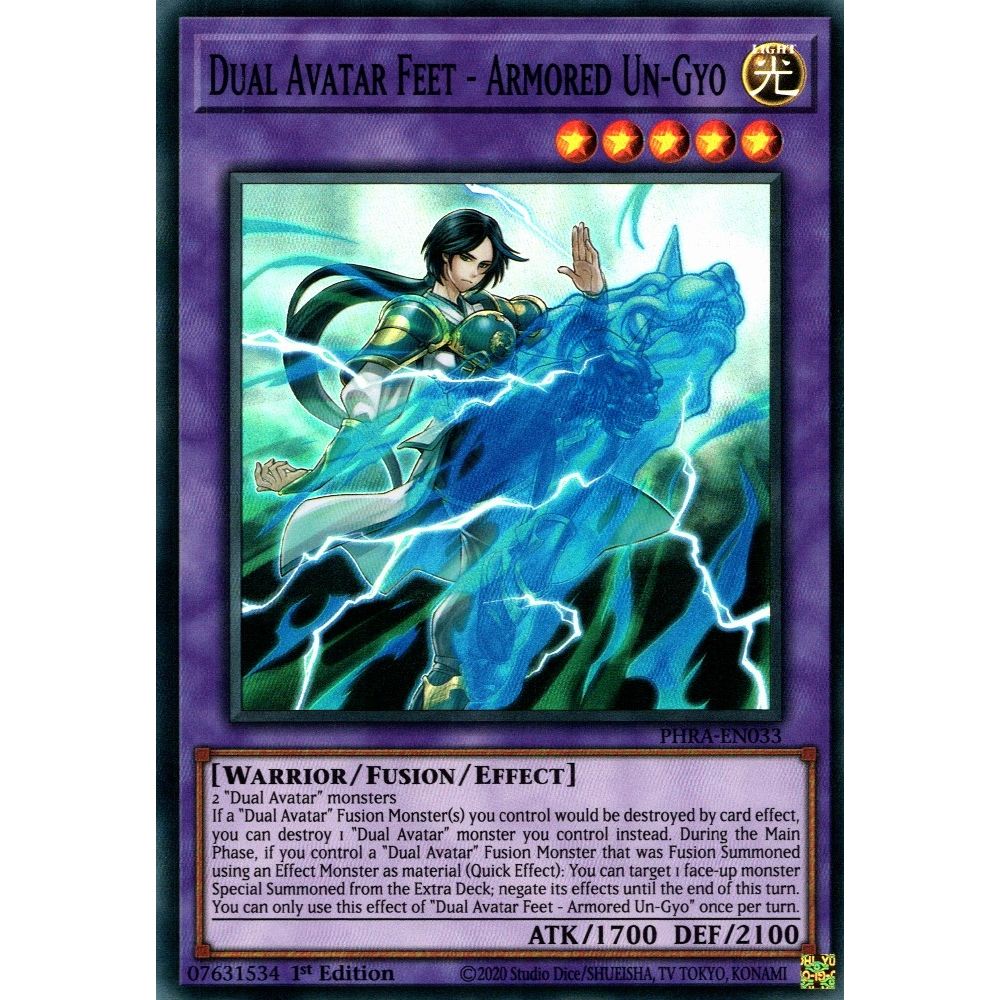 Image for Dual Avatar Feet - Armored Un-Gyo (PHRA-EN033) (PHRA) - YuGiOh