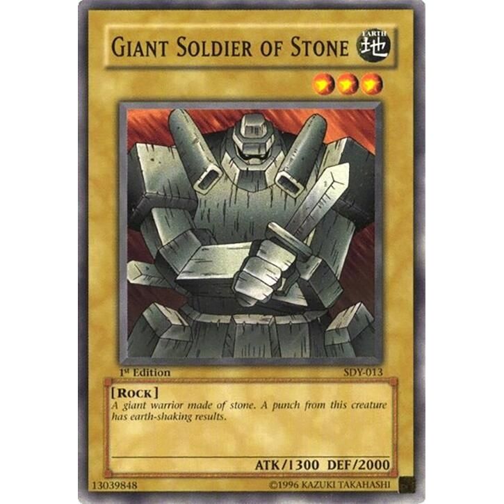 Image for Giant Soldier of Stone (SDY-013) (SDY) - YuGiOh