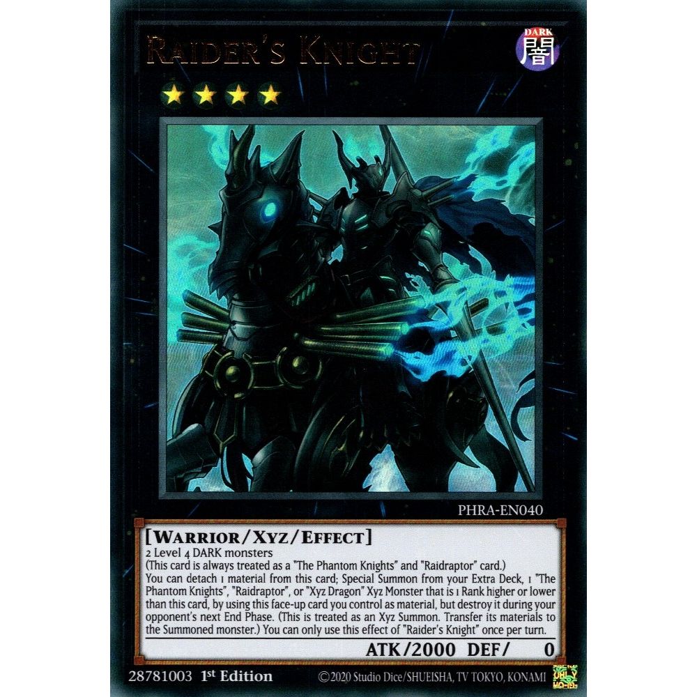 Image for Raider's Knight (PHRA-EN040) (PHRA) - YuGiOh