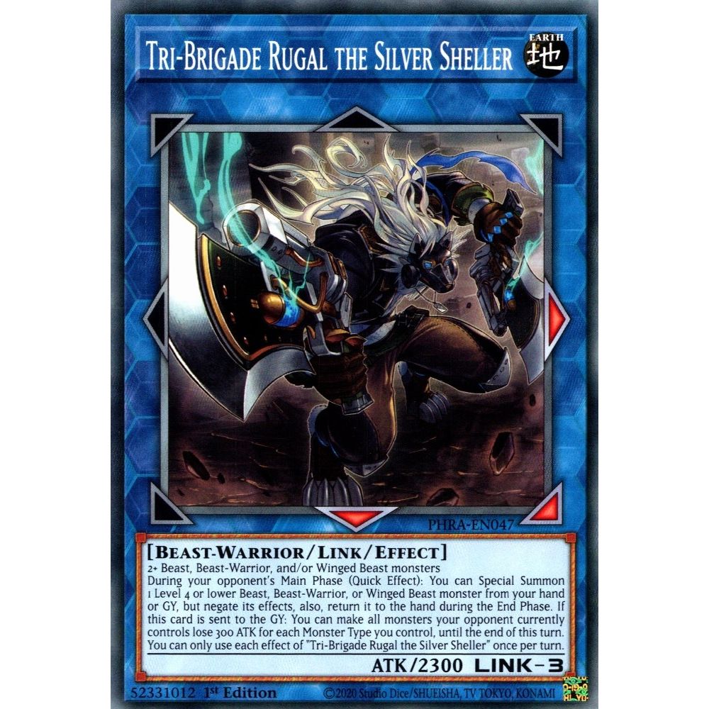 Image for Tri-Brigade Rugal the Silver Sheller (PHRA-EN047) (PHRA) - YuGiOh