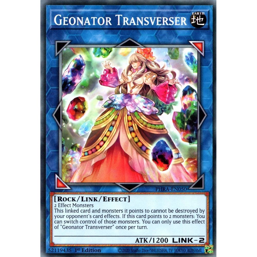 Image for Geonator Transverser (PHRA-EN050) (PHRA) - YuGiOh