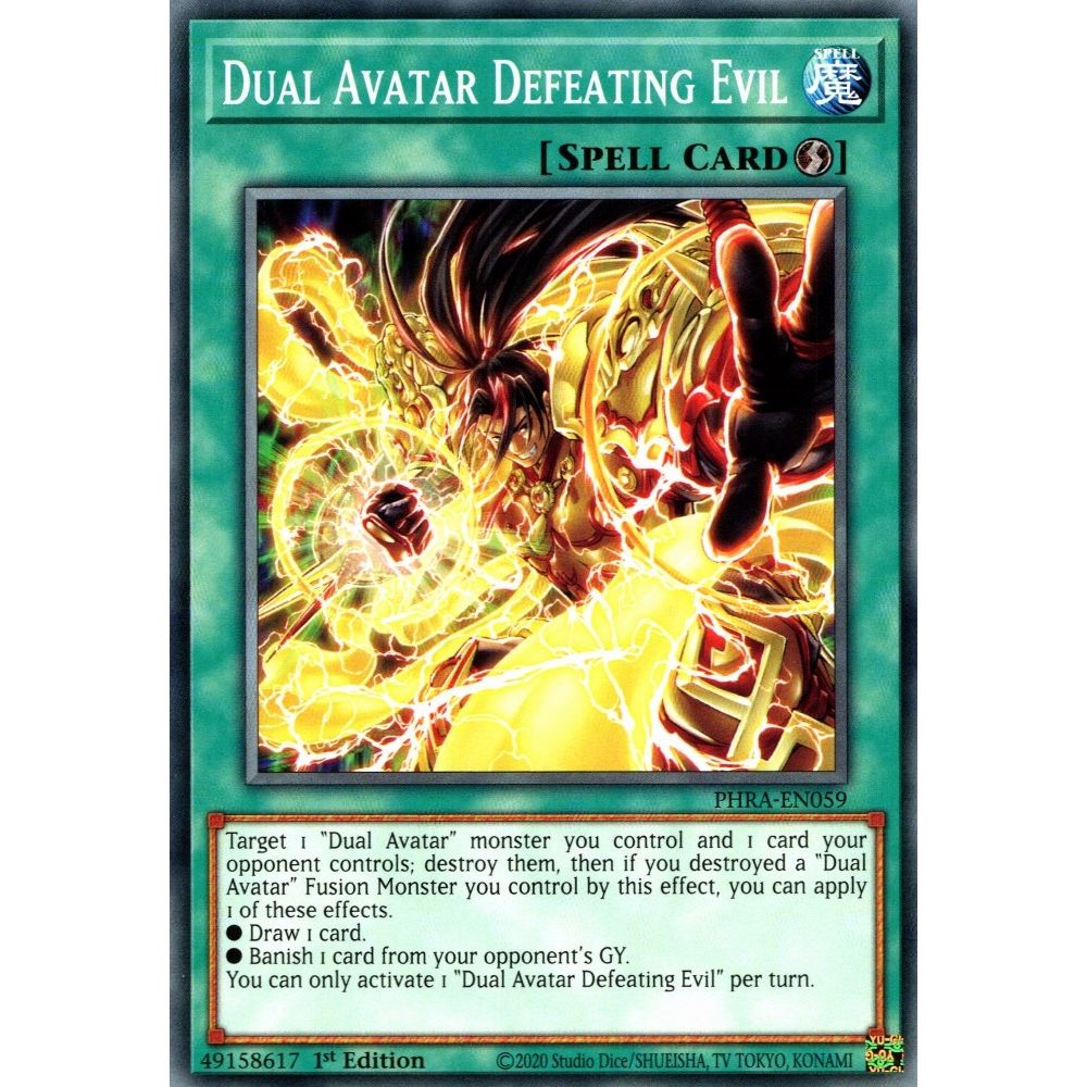 Image for Dual Avatar Defeating Evil (PHRA-EN059) (PHRA) - YuGiOh