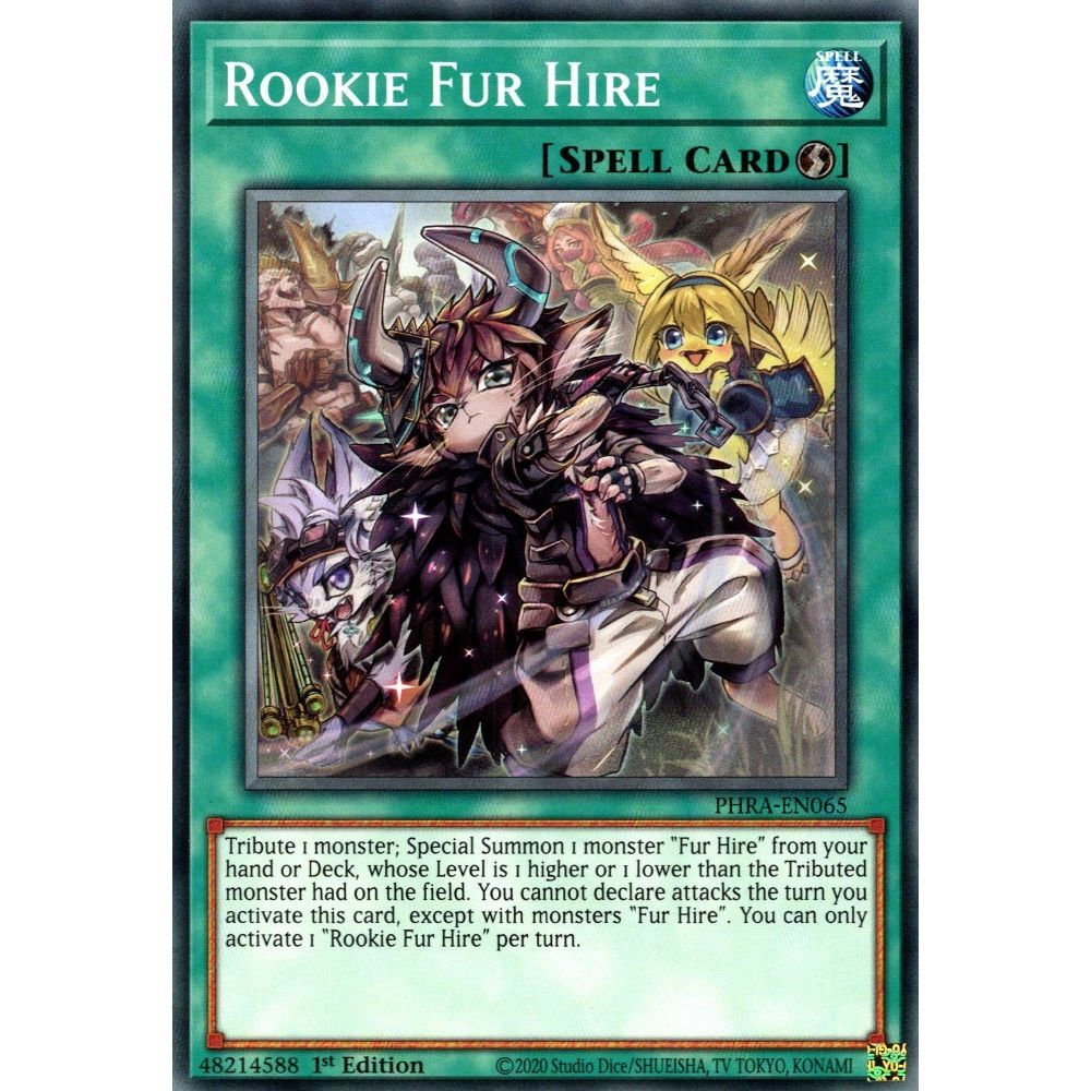 Image for Rookie Fur Hire (PHRA-EN065) (PHRA) - YuGiOh