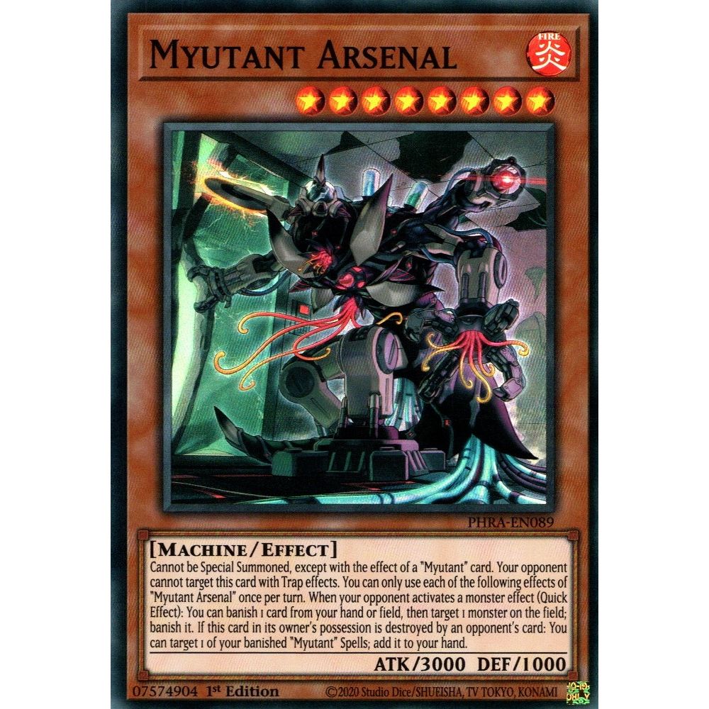Image for Myutant Arsenal (PHRA-EN089) (PHRA) - YuGiOh