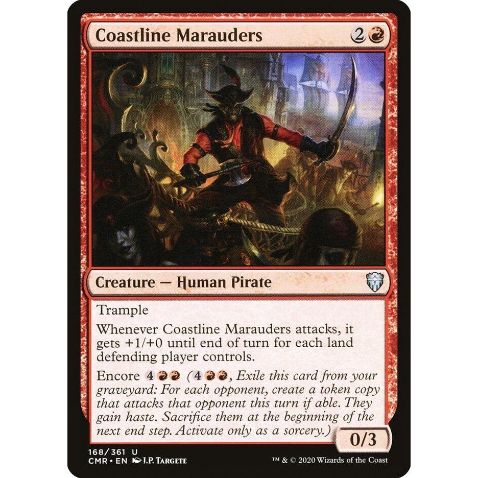 Image for Coastline Marauders (168) (CMR) - Magic: The Gathering